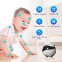 روبوت ذكي لمراقبة الأطفال بدقة 1080p بيكسل Enabot EBO Air Home Security Camera مع تحكم عن بعد - SW1hZ2U6NjcxMTMy