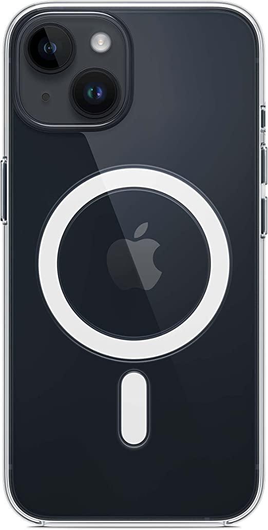 كفر ايفون 14 أصلي Iphone 14 Clear Case with MagSafe يدعم الشحن اللاسلكي و ماغ سيف - SW1hZ2U6NjcxNDQ1