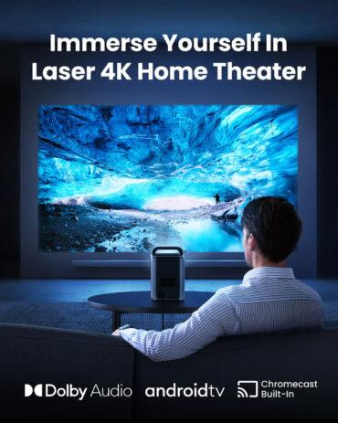 بروجكتر 4K نيبولا منزلي سينمائي ليزر Anker Nebula Cosmos Laser 4K
