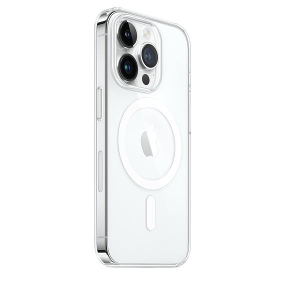 كفر ايفون 14 برو ماكس أصلي Apple Iphone 14 Pro Max Clear Case with MagSafe يدعم الشحن اللاسلكي و ماغ سيف - 1}