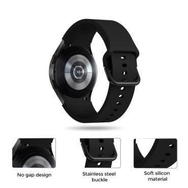سوار ساعة سامسونج (حزام ساعة) سيليكون 20 مم  – أخضر  O Ozone No Gaps Watch Band Compatible with Samsung Galaxy Watch 4