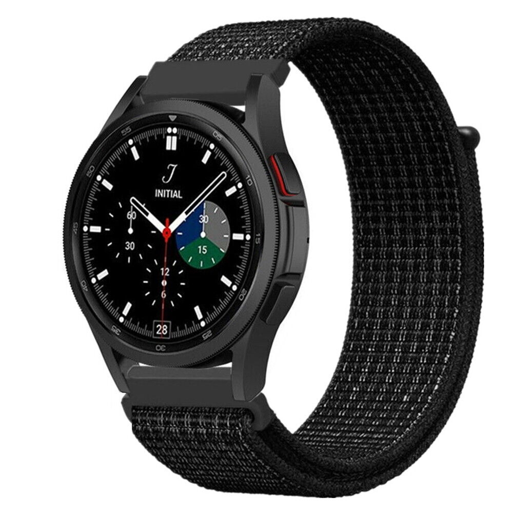 سوار ساعة (حزام ساعة) سامسونج (نايلون) - أسود O Ozone Nylon Strap Samsung Galaxy Watch
