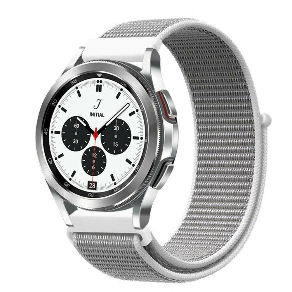 سوار ساعة سامسونج (حزام ساعة) نايلون - صدفي O Ozone Nylon Strap Samsung Galaxy Watch