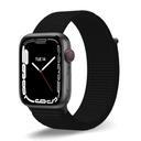 O Ozone Nylon Strap Compatible with Apple Watch Band 38mm 40mm 41mm, Breathable Adjustable Soft Smartwatch Replacement Sport Loop Band for Apple Watch Series 7/6/5/4/3/2/1/SE Women Men (Black) - SW1hZ2U6NjMxMzcw