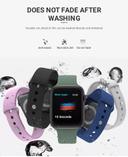 O Ozone Soft Silicone Sport Bands Compatible with Apple Watch Band 42mm 44mm 45mm, Waterproof Strap Wristbands Compatible with iWatch Apple Watch Series 7 6 5 4 3 2 1 SE Women Men, White - SW1hZ2U6NjMyODQ2