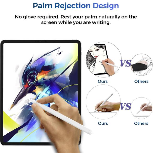 قلم ذكي للآيباد Stylus Pen Rechargeable Palm Rejection Active Pencil - O Ozone - SW1hZ2U6NjMzMDk3