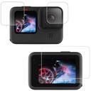 لاصقة حماية لعدسة وشاشة كاميرا Hero 10 /  9 زجاج Ultra Clear Tempered Glass Screen Protector Combo - O Ozone - SW1hZ2U6NjMzMjk4