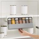 رف تخزين توابل المطبخ بلاستيك للثلاجة Under Shelf Spice Rack [ Kitchen Organizer ] - O Ozone - SW1hZ2U6NjMzMzE5