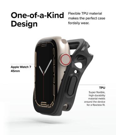 اطار ساعة أبل (كفر ساعة أبل) 45 ملم - كحلي Ringke Air Sports Apple Watch Case