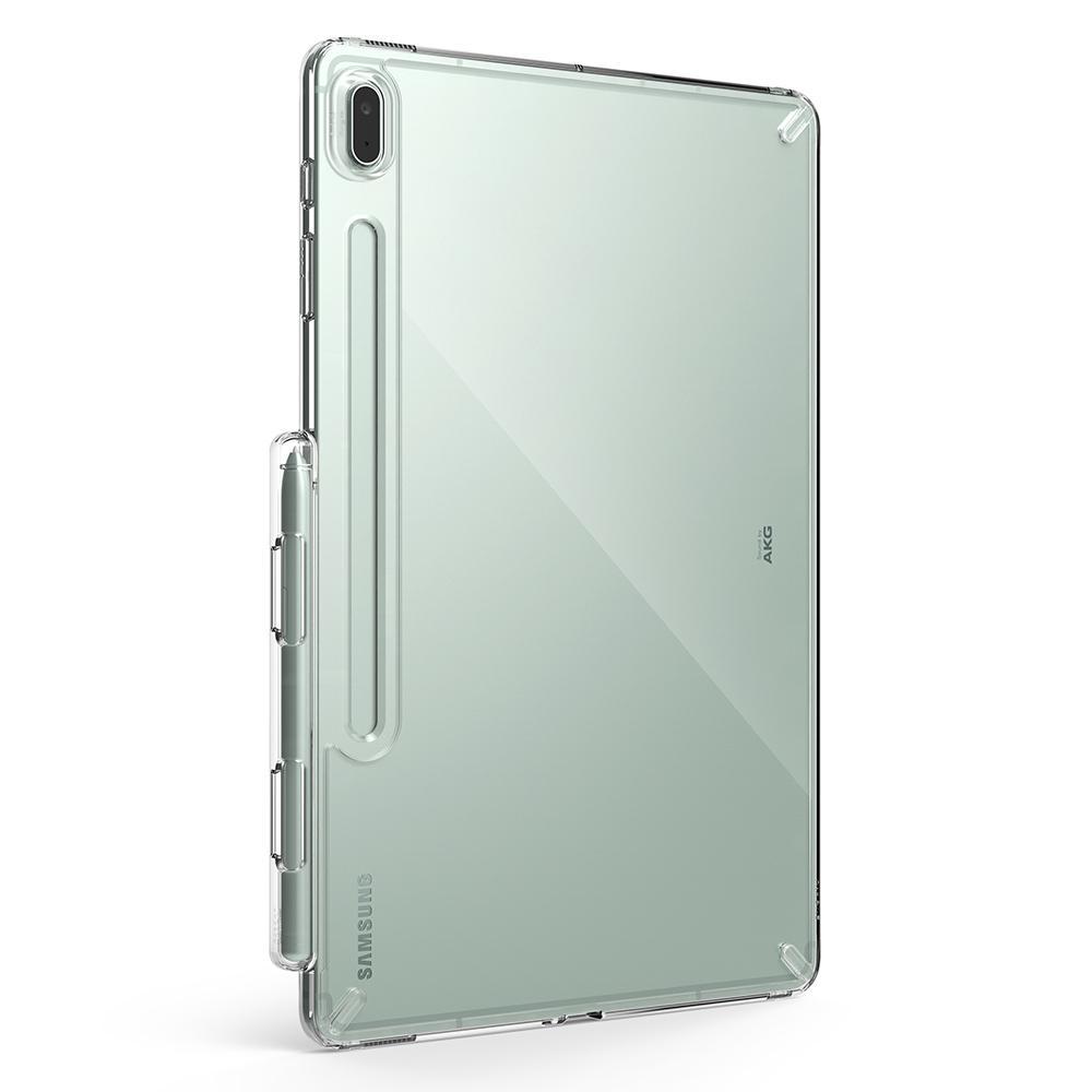 كفر سامسونغ مقاوم للصدمات - شفاف Ringke Fusion Case Compatible with Samsung Galaxy Tab S7 FE