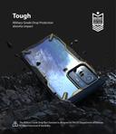 Ringke Fusion-X Compatible with Xiaomi 11T/ 11T Pro Case Double Layer PC and Shockproof TPU Cover Heavy Duty Protection Durable Anti-Slip Scratch Resistant -Camo Black - SW1hZ2U6NjM2MjU1