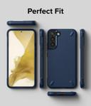Ringke Onyx Compatible with Samsung Galaxy S22 Plus 5G Case (2022), Rugged Shockproof Non-Slip TPU Slim Thin Phone Cover for Galaxy S22 Plus - Navy - SW1hZ2U6NjM3MDIw