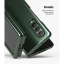 Ringke Slim Case Compatible with Samsung Z Fold 3 Ultra-thin Transparent Impact-Resistant and Durable Protective Cases for Galaxy Z Fold 3 Case Wireless Charging Compatible-Deep green - SW1hZ2U6NjM3NjQ4