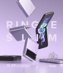 كفر سامسونغ مقاوم للصدمات - أسود Ringke Slim Case for Galaxy Z Flip 3 5G (2021) Anti-Cling Micro-Dot Technology Shockproof Protective - SW1hZ2U6NjM3NzEz