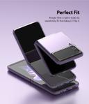 Ringke Slim Case for Galaxy Z Flip 3 5G (2021) Anti-Cling Micro-Dot Technology Shockproof Protective [ Samsung Galaxy Z Flip 3 Case Supports Fast Wireless Charging ] - Clear - SW1hZ2U6NjM3NzI4
