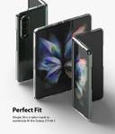 Ringke Slim Case for Galaxy Z Fold 3 Anti-Cling Micro-Dot Technology Shockproof Protective [ Samsung Galaxy Z Fold 3 Case Supports Fast Wireless Charging ] - Black - SW1hZ2U6NjM3NzYz