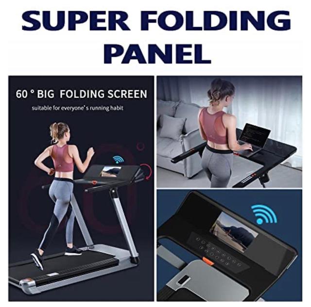Skyland Mini-Pro Folding Treadmill Tft Display (At A Speed Of 15 Km / H) - SW1hZ2U6NjcwMjU3