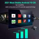 Wownect Mini Smart Android TV Box 10.0 Smart TV Box [2GB / 16GB] H616 Quad-Core Supports 4K 6K 3D H.265 Dual WiFi 2.4G 5G BT5.0 USB2.0 Streaming Media Player with Remote Control - SW1hZ2U6NjM4OTgw