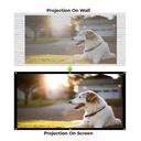 Wownect Projector Screen, 150 inch 16:9 Foldable Anti-Crease 4K Full HD Home Theater Projection Screen For Office Presentation Indoor Outdoor Movie Curtain Gaming Screen [Upgraded 150" Thick Version] - SW1hZ2U6NjM5MDgx
