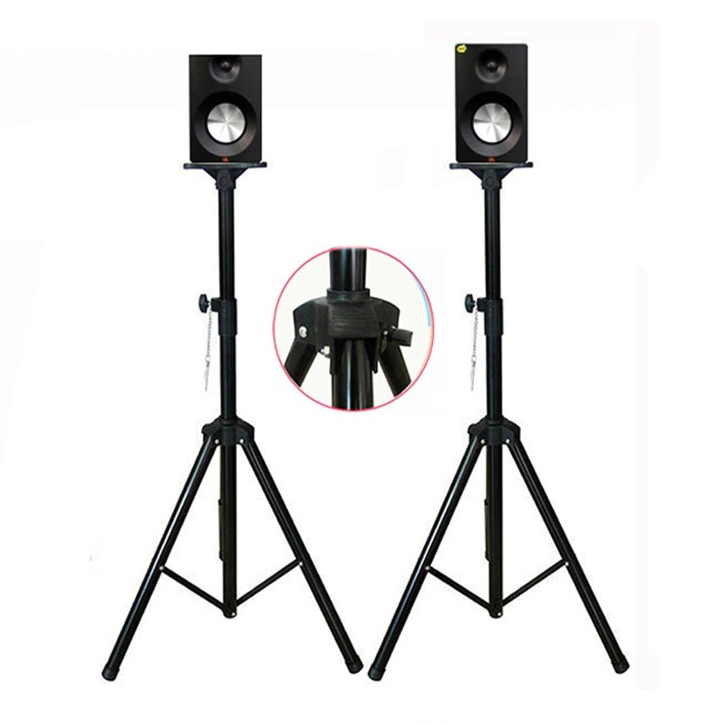ترايبود للبروجكتر والسبيكر حزمة 2في1 Universal Speaker Stand Mount Holder, Projector Tripod Stand - Wownect