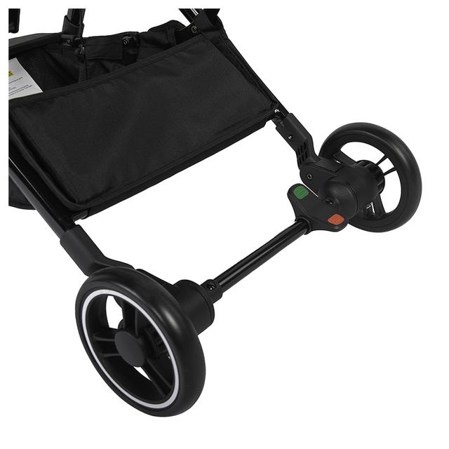 عربة اطفال قابلة للطي - أسود  Robin Travel Stroller - Bumble & Bird - SW1hZ2U6NjUzOTE1