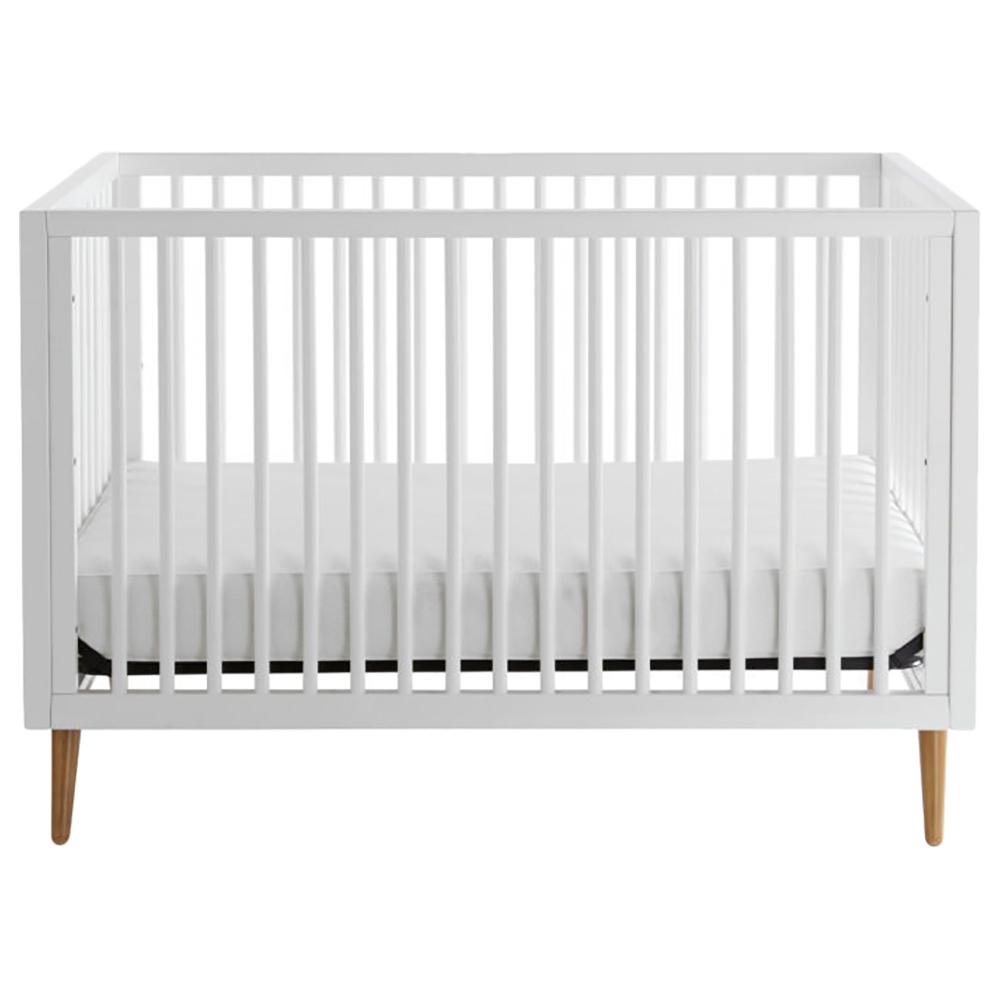 سرير أطفال 3في1 أبيض Kolcraft Roscoe 3-in-1 Convertible Crib