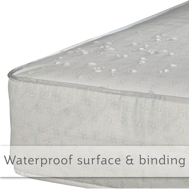 مرتبة سرير الأطفال مقاومة للماء أبيض Fresh Start Polyfoam Crib Mattress - Kolcraft - SW1hZ2U6NjY0MDAw