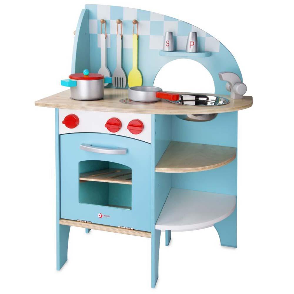 لعبة المطبخ للاطفال كلاسيك وورلد ازرق classic world blue kitchen - cG9zdDo2NTUyNTQ=