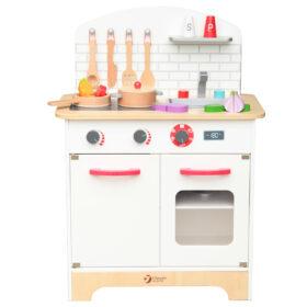 لعبة مطبخ الشيف للاطفال كلاسيك وورلد ابيض classic world chef’s kitchen set