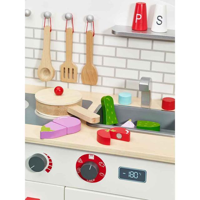 لعبة مطبخ الشيف للاطفال كلاسيك وورلد ابيض classic world chef’s kitchen set - SW1hZ2U6NjU1Mjk1