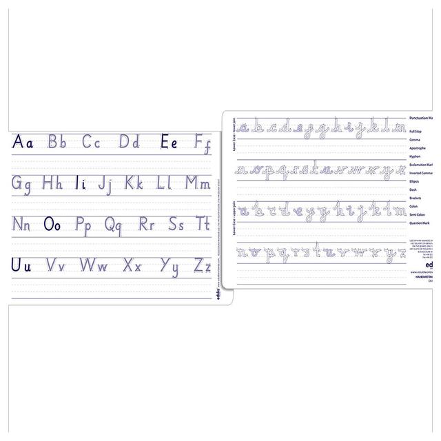 لعبة تعلم الأبجدية للأطفال Eduk8 Worldwide TDry Erase Handwriting Boards A4 Pack of 30 - SW1hZ2U6NjU1OTcy