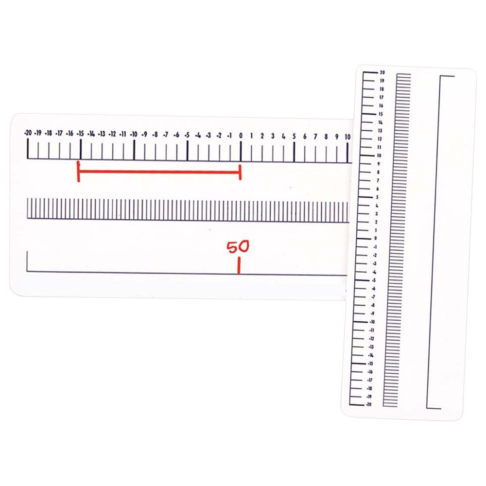 لعبة تعلم القياس بالمسطرة للأطفال Eduk8 Worldwide Teacher's Number Line Dry Erase Board