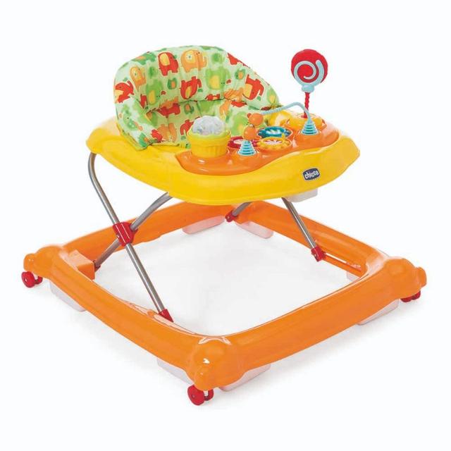 مشاية للأطفال شيكو مع لوحة ألعاب Chicco Circus Baby Walker 6m+ Orange Wave - SW1hZ2U6NjUwMjU4