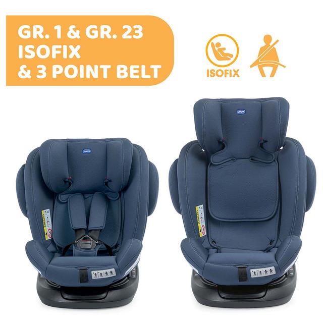 كرسي سيارة للاطفال لون حبري شيكو Chicco Unico Plus 0123 Car Seat - SW1hZ2U6NjUxMzg3