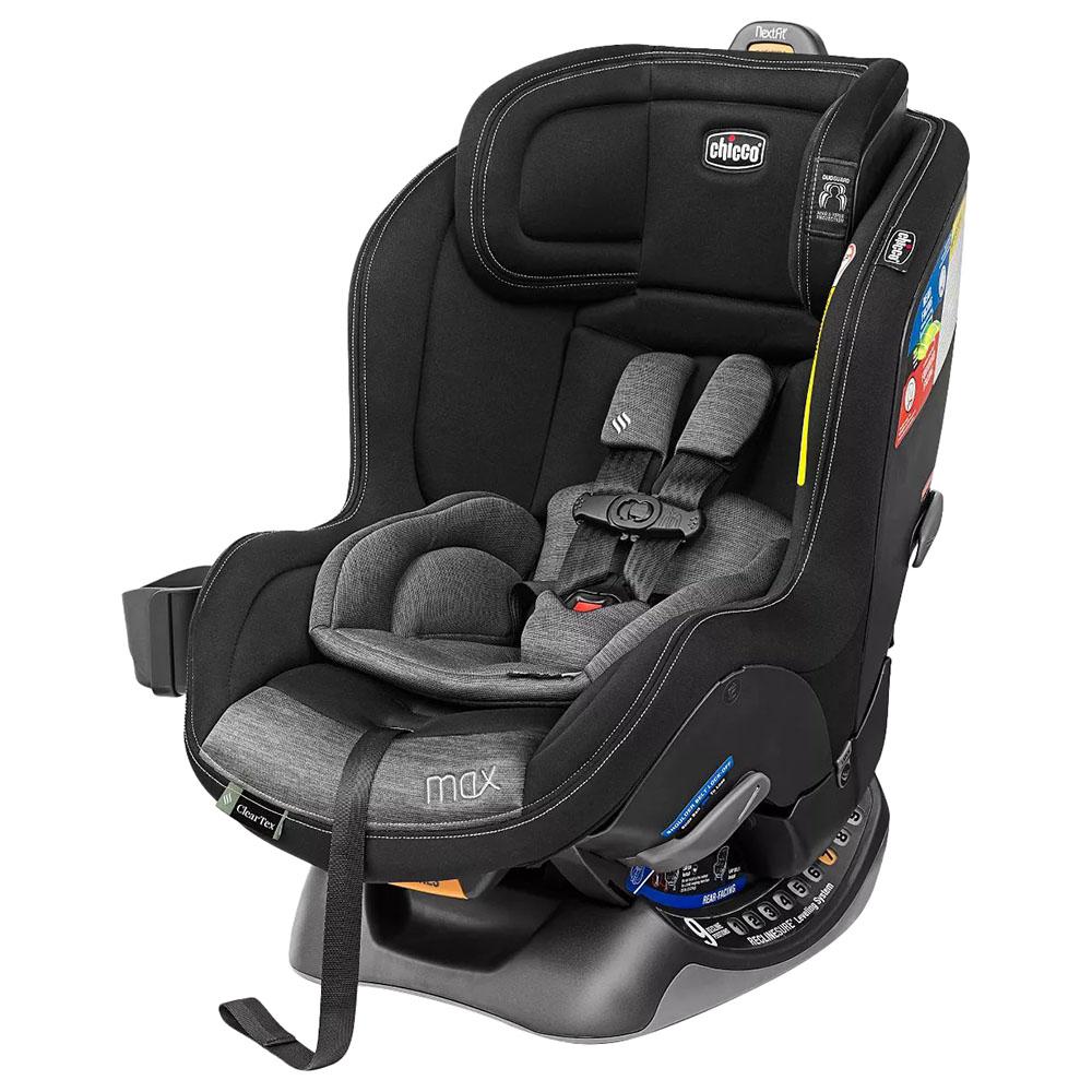كرسي سيارة للاطفال حديثي الولادة و حتى 6 سنوات لون أسود شيكو Chicco Nextfit Max Cleartex Convertible Car Seat