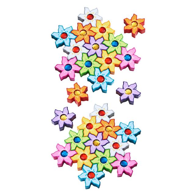 لعبة تركيب 49 قطعة على شكل وردة للأطفال من هابا Haba Parquet Flower Magic 3D 49pcs - SW1hZ2U6NjU2ODIy
