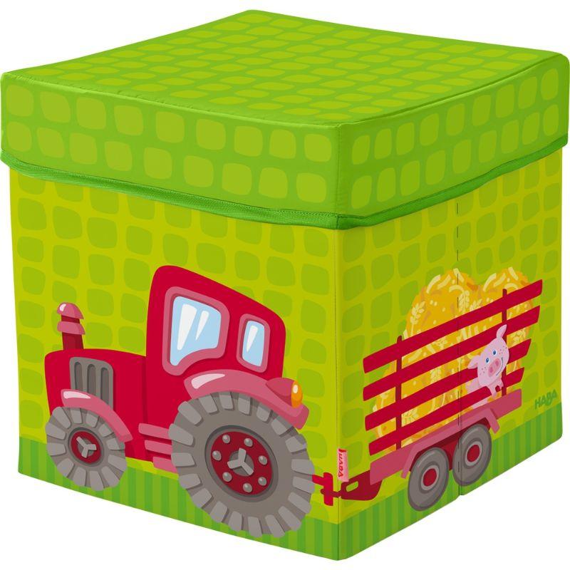 صندوق العاب للاطفال من هابا Haba Seating Cube Tractor