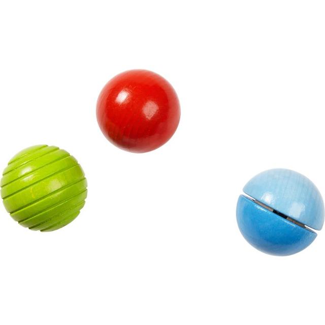 لعبة الكرة المتدحرجة وفق مسار خشبي للاطفال من هابا Haba Clickclack Ball Track Animal Friends - SW1hZ2U6NjU3MDEz