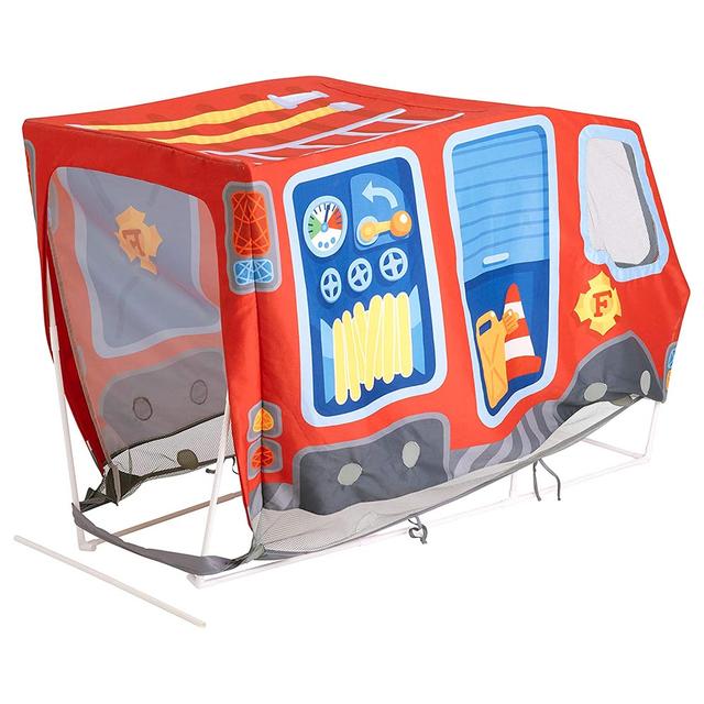 خيمة اطفال على شكل سيارة للاطفال من هابا Haba Play Tent Fire Brigade - SW1hZ2U6NjU3MDE4