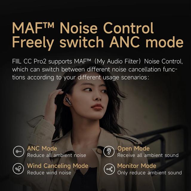 سماعة فيل سي سي برو 2 بلوتوث Fiil CC Pro2 True Wireless Earbuds - SW1hZ2U6NjcxMTgw