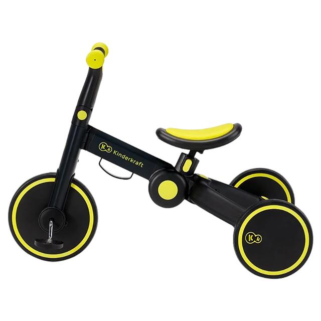 Kinderkraft - 3-in-1 4Trike Tricycle - Black Volt - SW1hZ2U6NjU3OTc4