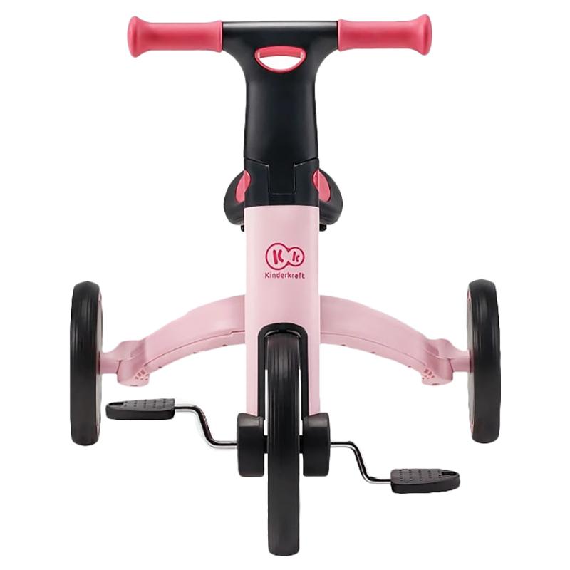 سيكل اطفال سنتين ثلاثي العجلات قابل للطي زهري كيندر كرافت Kinderkraft Pink Collapsible Three Wheels Trike Tricycle - cG9zdDo2NTc5OTk=