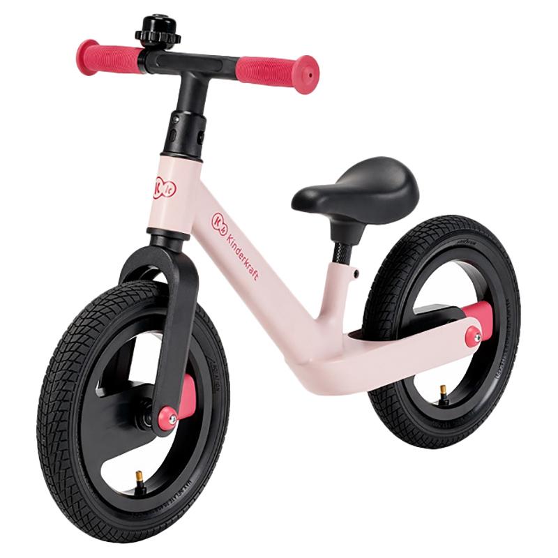 دراجة هوائية للأطفال لون زهر كيد كرافت Goswift Balance Bike - Kinderkraft