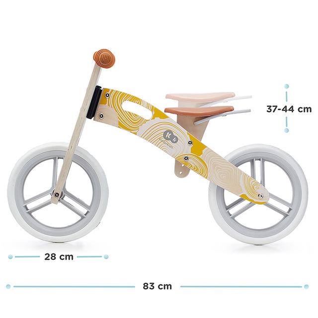 Kinderkraft - Runner 2021 Balance Bike - Nature Yellow - SW1hZ2U6NjU4MTAx
