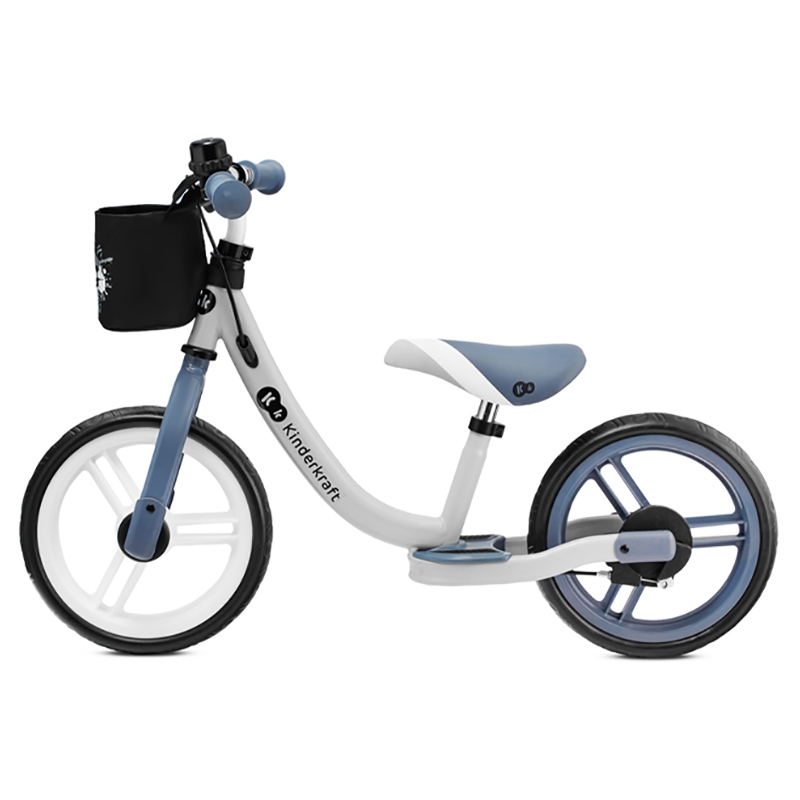 دراجة هوائية قياس 80 سم لون أزرق كيندر كرافت Space 2021 Balance Bike - Kinderkraft - 1}