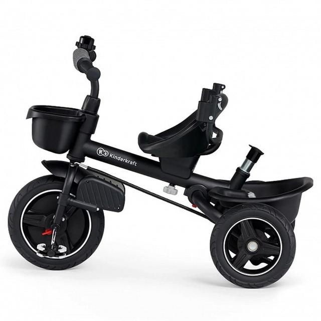 عربة ثلاثية العجلات للأطفال لون رمادي كيندر كرافت Spinstep Tricycle Kinderkraft - SW1hZ2U6NjU4MTcy