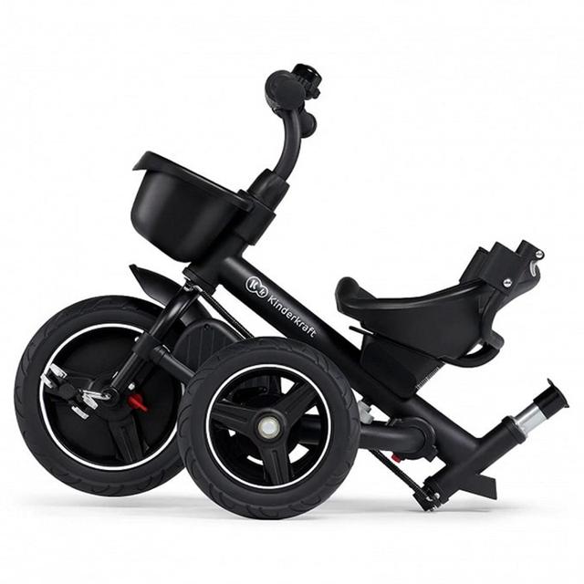 عربة ثلاثية العجلات للأطفال لون رمادي كيندر كرافت Spinstep Tricycle Kinderkraft - SW1hZ2U6NjU4MTc0