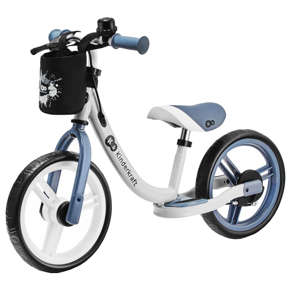 دراجة هوائية قياس 80 سم لون أزرق كيندر كرافت Space 2021 Balance Bike - Kinderkraft - 8}