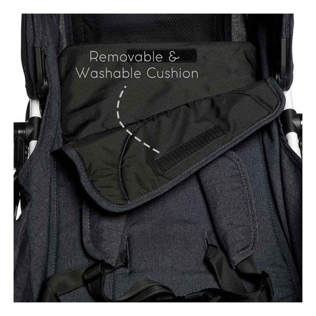 عربية اطفال للسفر قابلة للطي مناسبة للسفر رمادي بامبل & بيرد Bumble & Bird Grey Suitable For Travel Foldable Swyft Travel Stroller - SW1hZ2U6NjUzOTc1
