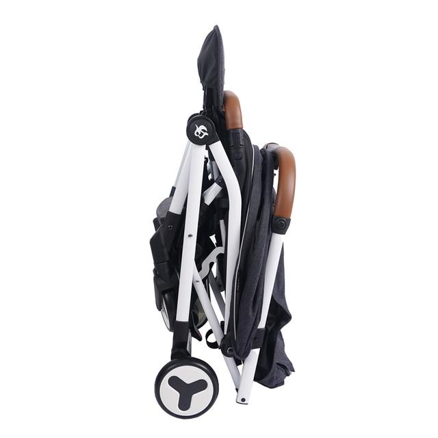 عربية اطفال للسفر قابلة للطي مناسبة للسفر رمادي بامبل & بيرد Bumble & Bird Grey Suitable For Travel Foldable Swyft Travel Stroller - SW1hZ2U6NjUzOTYz